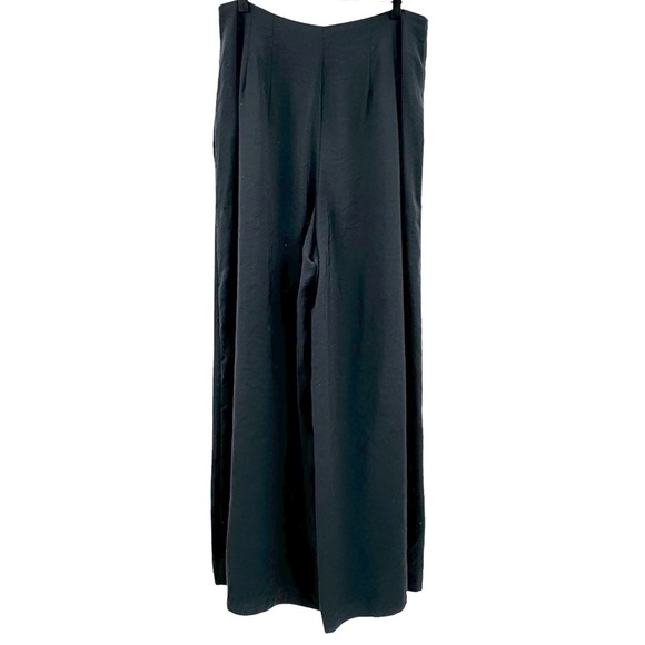 NEW! Anthropologie High-Rise Pleated Wide-Leg Trousers High Waisted Black | 10 - Picture 7 of 14